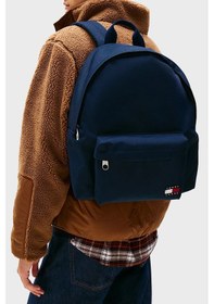 Resim Tommy Hilfiger Tommy Jeans Erkek Sırt Çantası Am0am13726 C1g Lacivert Lacivert 
