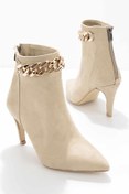 Resim Bambi Vizon Süet Kadin Bot & Bootie K02828198902 Bambi