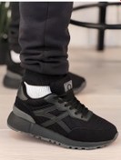 Resim Benetton Unısex Sneaker Ayakkabı Siyah Siyah 
