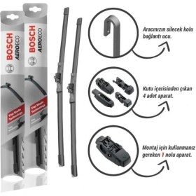 Resim Volkswagen Jetta 2018 Silecek Takımı Bosch Aeroeco 