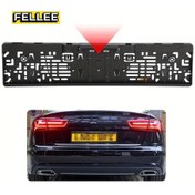 Resim Xuweiwei Eu License Frame Camera Led Gece Görüşlü Geri Görüş Park Kamerası Avrupa Ve Uk Araçlar İçin 