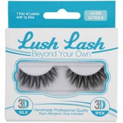 Resim Lush Lash 3D İpek Takma Kirpik Catwalk LU-625 
