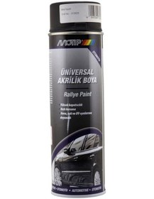 Resim Boya Mat Siyah Universal Sprey 500 Ml Motip 