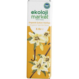 Resim EKOLOJİ MARKET Organik Glutensiz Vanilya Çubuğu 5g 