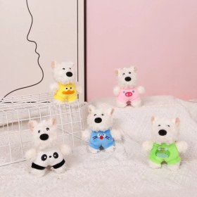 Resim Dzjjna Yeni Küçük Peluş Kolye Okul Çantası Çekicilik Anahtarlık Yeni Butik Kapma Makinesi Klip Bebek Makine Bebekleri (Yurt Dışından) 