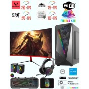 Resim Ramtech Prizma X30 I5 4570 / 16GB Ram / Rx 550 4gb / 1tb Nvme M2 SSD 23.6 Curved Oyuncu Masaüstü Bilgisayarı 