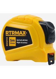 Resim Rtrmax Şerit Metre Stoplu 5 Metre x 19 Mm. 