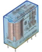 Resim finder 40.62.9.012.0000 12v 10a Dc 2 Kontak Minyatür Pcb Röle ( Lehim Dağılması Korumalı ) 