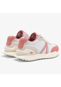 Resim Lacoste L-spin Deluxe Leather Womens Sneaker Hakiki Deri Kadın Günlük Spor Ayakkabı Beyaz Krem 