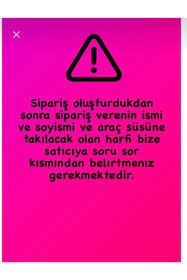 Resim mgs dızayn İncili Harf oto dikiz aynası süsü 