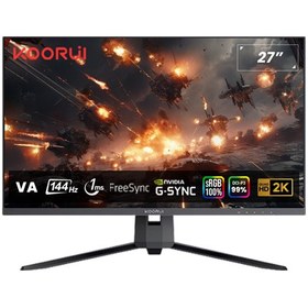 Resim Koorui 27" 27E1QA 144Hz 1ms VA QHD Monitör Koorui 27" 27E1QA 144Hz 1ms VA QHD Monitör - 2 Yıl Garantili - Sıfır Ürün