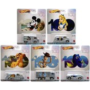 Resim HOT WHEELS Premium Pop Culture Disney 100.Yıl Seti - DLB45 