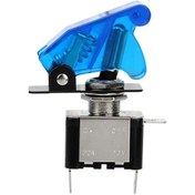 Resim Sarı Geçiş Anahtarı 1 Adet 12v 20a Koruyucu Kapaklı İç Parçalar Kapak Led Işık Led Anahtarı Evrensel Kontrol Açık/kapalı Spst Geçiş Rocker Anahtarı 