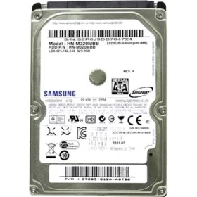 Resim Samsung HN-M320MBB 320 GB 5400 Rpm 2,5" HDD (Yenilenmiş) 