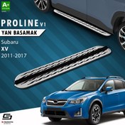 Resim S-Dizayn Subaru XV OEM Still Pro V2 Aluminyum Yan Basamak 173 Cm 2011-2017 