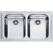 Resim Franke Logica Line LLx 620-L Ino x Paslanmaz Çelik 2 Gözlü Eviye 