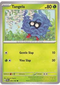 Resim Tangela 001/167 - Twilight Masquerade - Pokemon Kartı Mint 