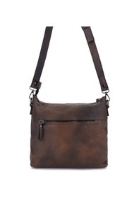 Resim Bruno Shoes Bruno Rossi Bag Erkek Hakiki Deri Taupe Postacı Çanta 1048 302g Erk Canta Sk24-25 Nero/tamp Kahverengi 