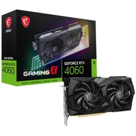 Resim MSI Geforce Rtx4060 Gaming X 8gb Gddr6 128 Bit Dlss 3 Ekran Kartı 