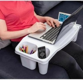 Resim Dizüstü Laptop Sehpası, Çok Amaçlı Çalışma Masası, Çocuk Aktivite Sehpası, Hobi Masası, Yeşil 