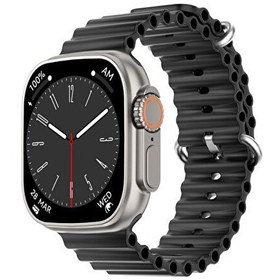 Resim Dtno1 DT8+ Ultra Plus 49Mm 2.0 Inç NFC Özellikli BT Çağrı Destekli Akıllı Saat Gri Torima