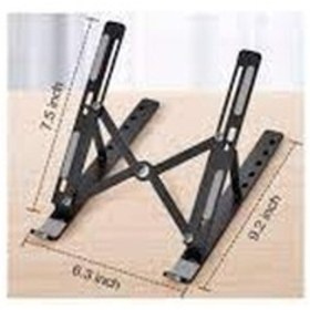 Resim Starcom Taşınabilir Notebook Standı Pbn-66 - Siya 