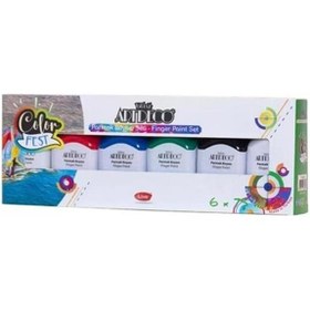 Resim Artdeco Slime Seti 6x75 ML Temel Renkler 