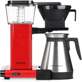 Resim Moccamaster Filtre Kahve Makinesi, Paslanmaz Çelik, 1.25 L Kapasite, Kırmızı, 1450W 