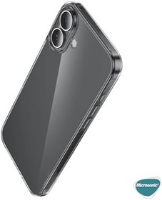 Resim Microsonic Apple iPhone 17 için Kılıf Non Yellowing Crystal Clear Sararma Önleyici Kristal Şeffaf [iPhone 17 ile Uyumlu Kılıf - Şeffaf] 