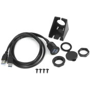 Resim Çift Usb 3.0 Su Geçirmez Kablosu Huiliang 