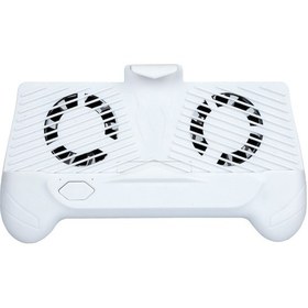 Resim Fosenze Beyaz Oyun Kolu: Soğutucu Fanlı, Powerbank Desteği, Telefon Tutucu İle Ergonomik Oyun Deneyimi 