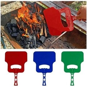 Resim Plastik Mangal Yelpazesi 3 Adet - Plastik Yelpaze - Mangal Yelpazesi 