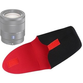 Resim Slr Kamera Lens Paketi Kalınlaşma Darbeye Dayanıklı Neopren Lens Saklama Çantası Yapışkan Kesinti, Çap: 90mm, Yükseklik: 130mm 