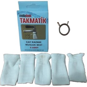 Resim Moladem osmanlı 50 Adet (10 paket) Çay Kazanı Musluk Bezi 