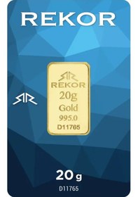 Resim Rekor 20 Gr Külçe Altın 