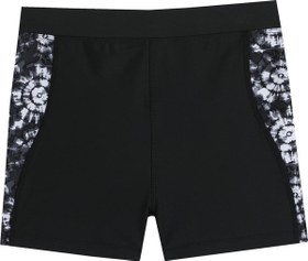 Resim Slazenger Spl Boxer Jn43 Erkek Çocuk Mayo Siyah / Koyu Gri 