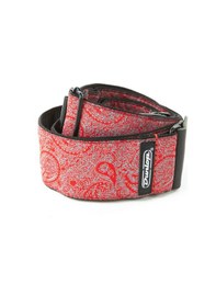 Resim Jim Dunlop D67-11 Gitar Askısı Jacquard Paisley Red 