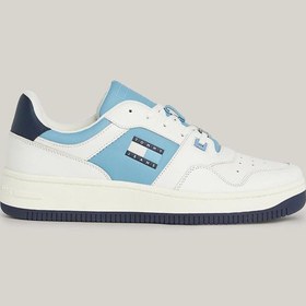 Resim Tommy Hilfiger Erkek Monochrome Mavi Sneaker 