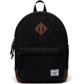 Resim Herschel Heritage™ Çocuk | Su İtici Kumaş Sırt Çantası, 15 L - Siyah - Bej / OS 
