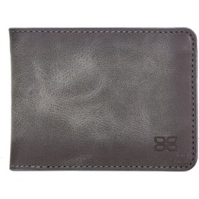 Resim Bouletta Pier Deri Erkek Cüzdan Gri 