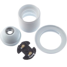 Resim Tek-iş Duy E27 Tamdiş Rondeleli Beyaz 