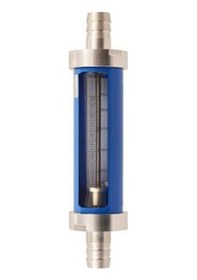 Resim S-Meter Slzb-sa10-25/ 200-2000 Lt/h Cam Tüplü Rotametre 