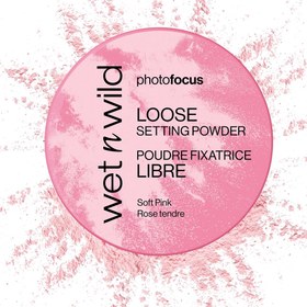 Resim wet n wild Photo Focus Loose Sabitleyici Pudra Pink - Gratis 