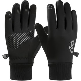 Resim 1 adet Erkek ve Kız Termal Kış Eldiveni - Soğuk Hava Kayak, Bisiklet, Kar Kaykısı Eldivenleri Elastik Bilek Kapatma ile - Kaymaz Tutuş, Dayanıklı Polyester Eldivenler 6-16 Yaş Çocuklar için - Dış Mekan Aktiviteleri için İdeal (Siyah), Soğuk Hava Ekipmanı, Şık Eldiven Tasarımı, Esnek Eldiven Malzemesi, Hafif Kadın Kış Eldivenleri, Günlük Kadın Eldiveni, Kadın Eldiveni, Koşu Eldiveni 