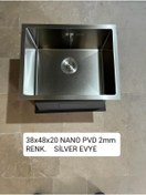 Resim DYSNOX 38-48 Içi Silver Nano Kaplamalı Dışı Ses Yalıtımlı Özel Evye Dys-nox 