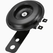 Resim 12V Motosiklet Korna - 105dB Yüksek Sesli Elektrikli Scooter ve Bisiklet Korna, Dayanıklı Demir ve Bakır, Tüm 12V Bisikletler, Pedal Scooters, ATV'ler için Uygun - Siyah Montaj Braketi ile, Scooter Aksesuarları, Pil Olmadan 