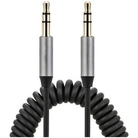 Resim Griffin Spiral Araç Ses Aktarım Kablosu Aux Kablo 2/3Mm-Siyah 