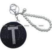 Resim Silver1 Gıoıo Yeni Mini Taşınabilir Kozmetik Ayna Kolye Anahtarlık Çanta Aksesuarları Kolye Dıy Anahtarlık (Yurt Dışından) 