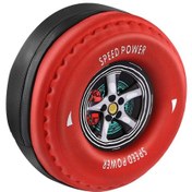 Resim Suntek Elektrikli Bisiklet Torbası Lastik Şekli Kırmızı Kırmızı 