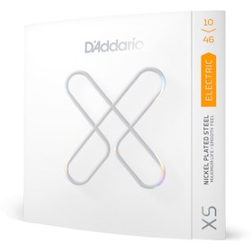 Resim D'Addario XSE1046 XS Nickel Wound Elektro Gitar Tel Seti ($10-46$) | Regular Light, Film Kaplı Uzun Ömürlü Yapı, Pürüzsüz Hissiyat ve Yüksek Manyetik Çıkış Gücü 